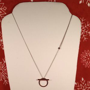 Jenny Bird two tone delicate adjustable chain pendant